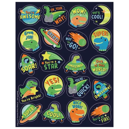 Dinosaur Dinosaur Breath Scented Stickers, 80 Per Pack, 6 Packs {2}