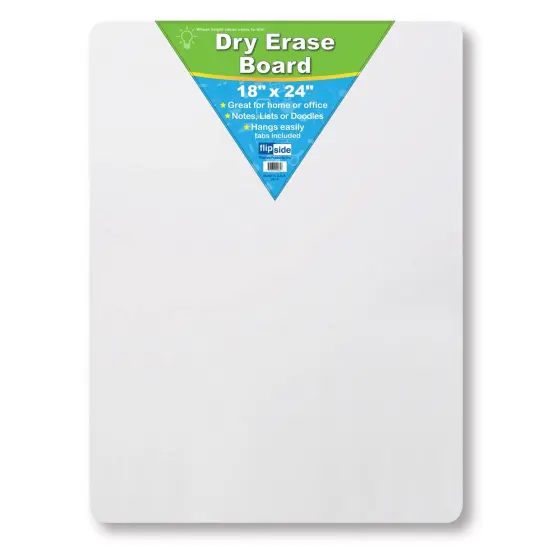 Dry Erase Board, 18" x 24", Pack of 3 {4}