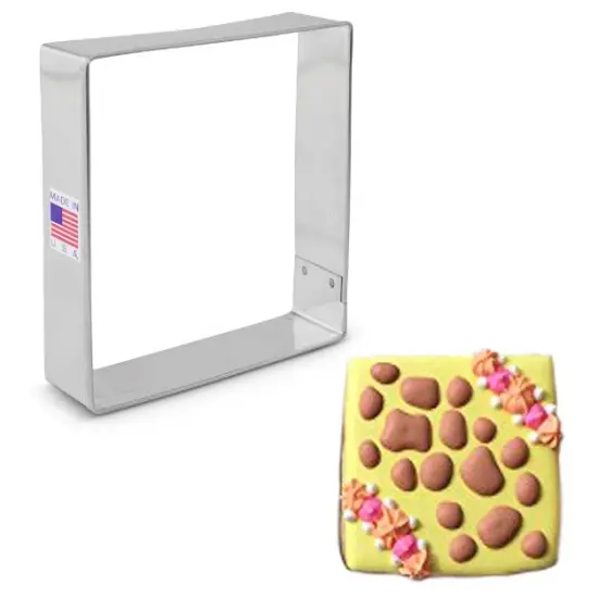 Ann Clark Square Cookie Cutter, 3.5" {1}