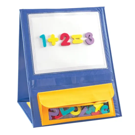 Double-sided Magnetic Tabletop Pocket Chart {2}