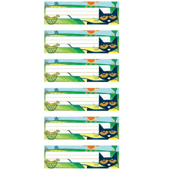 Pete the Cat&reg; Nameplates, 36 Per Pack, 6 Packs {1}