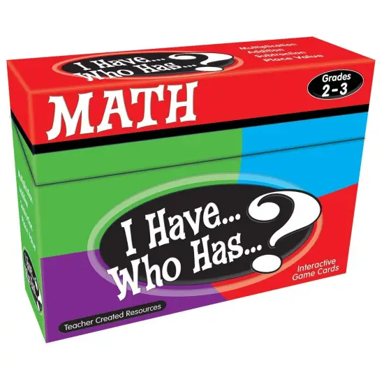 I Have, Who Has Math Game, Grade 2-3 {1}