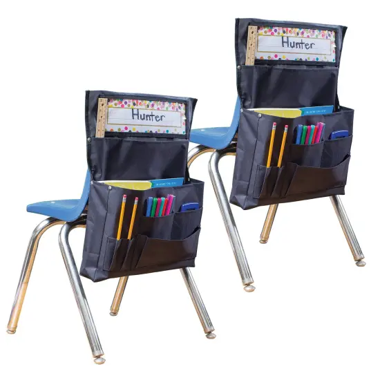 Black Chair Pocket, Pack of 2 {1}