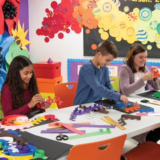 Construction Paper, Festive Green, 9" x 12", 50 Sheets Per Pack, 5 Packs {2}