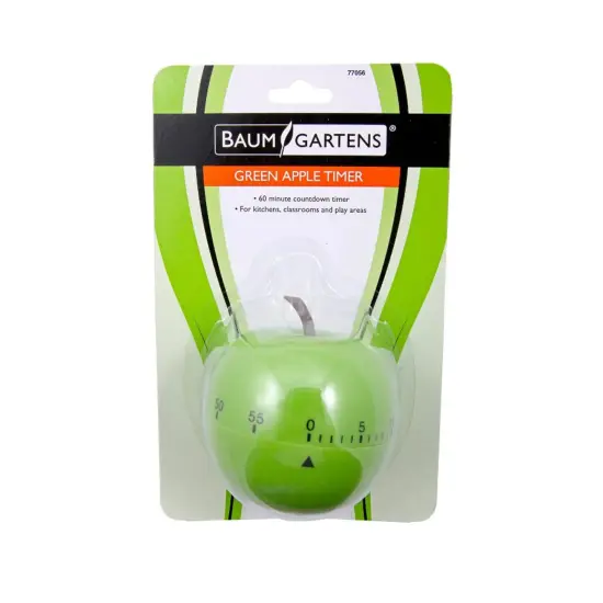 Apple-Shaped Timer, Green, Pack of 3 {2}