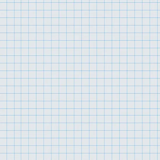 Graphing Paper, White, 1/4" Quadrille Ruled, 8-1/2" x 11", 500 Sheets Per Pack, 2 Packs {3}