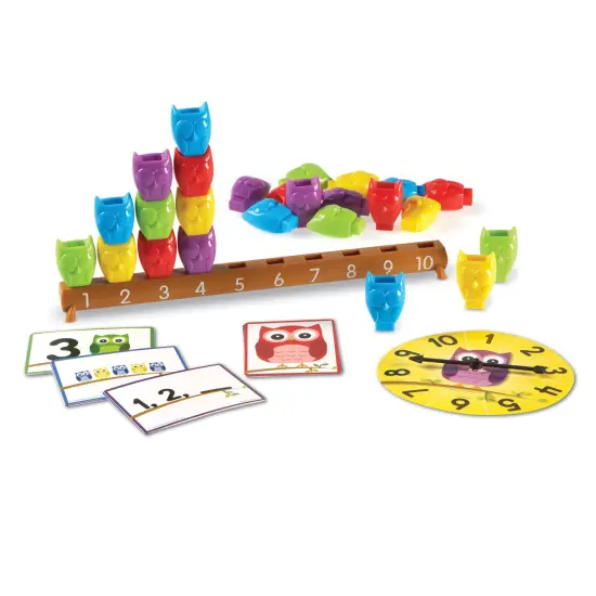 1-10 Counting Owls Activity Set {2}
