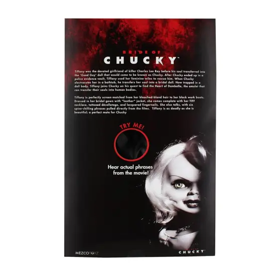 Child's Play Bride of Chucky Tiffany Talking 15" Mega-Scale Doll {3}