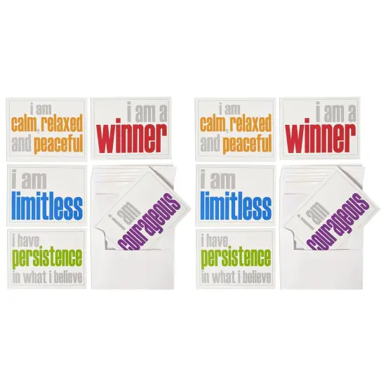 Note Cards with Envelope, Hopefulness Booster Set, 10 Per Set, 2 Sets {1}