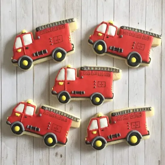 Ann Clark Firetruck Cookie Cutter {5}