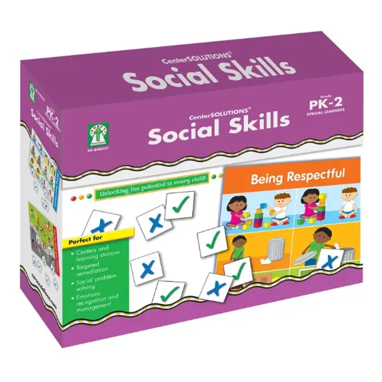 Social Skills File Folder Game {2}