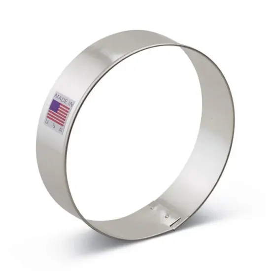 Ann Clark Round Biscuit Cookie Cutter, 3.5" {2}