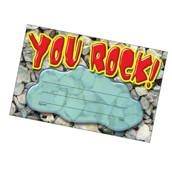 You Rock! Recognition Awards, 30 Per Pack, 6 Packs {2}