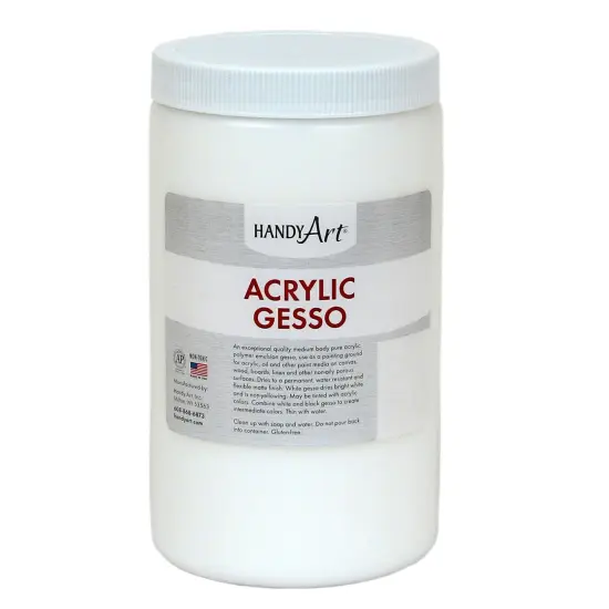 Acrylic Gesso, 32 oz. {1}