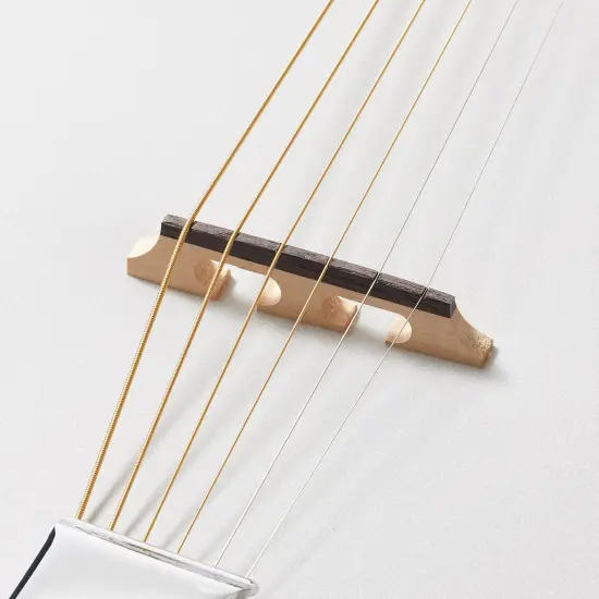 Jameson Guitars 6-String Banjo Guitar with Closed Back Resonator and 24 Brackets {6}