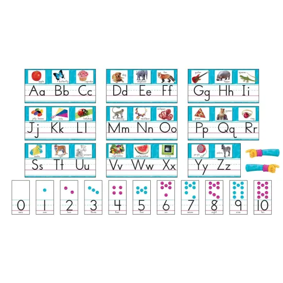 Color Harmony Photo Alphabet Bulletin Board Set, 2 Sets {4}