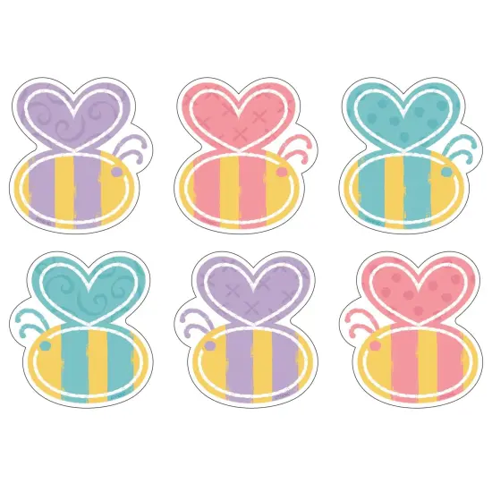 Garden Bees Mini Accents Variety Pack, 36 Per Pack, 6 Packs {5}