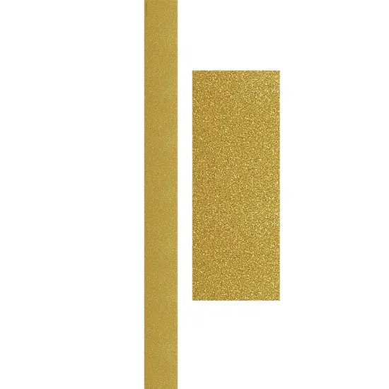 Confetti Gold Straight Border Trim, 35 Feet Per Pack, 6 Packs {2}