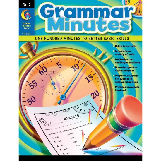 Grammar Minutes Workbook, Grade 2 {1}