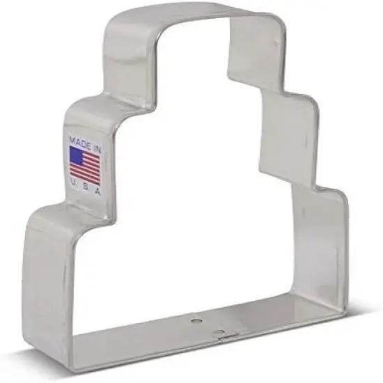 Ann Clark Tiered Wedding Cake Cookie Cutter, 3.75" {3}