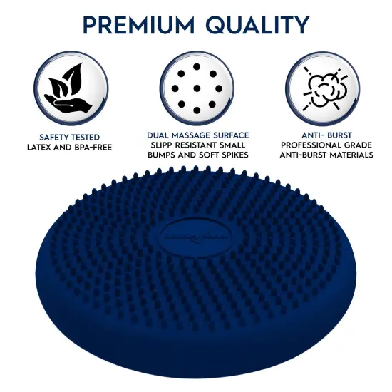 Little Wiggle Seat Sensory Cushion, Blue {3}