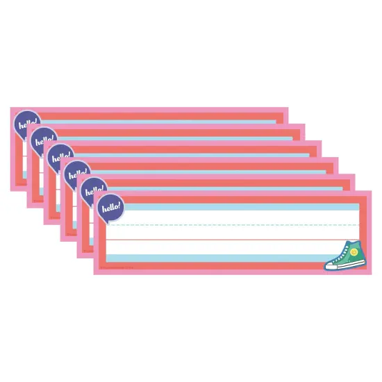 We Stick Together Name Plates, 36 Per Pack, 6 Packs {1}