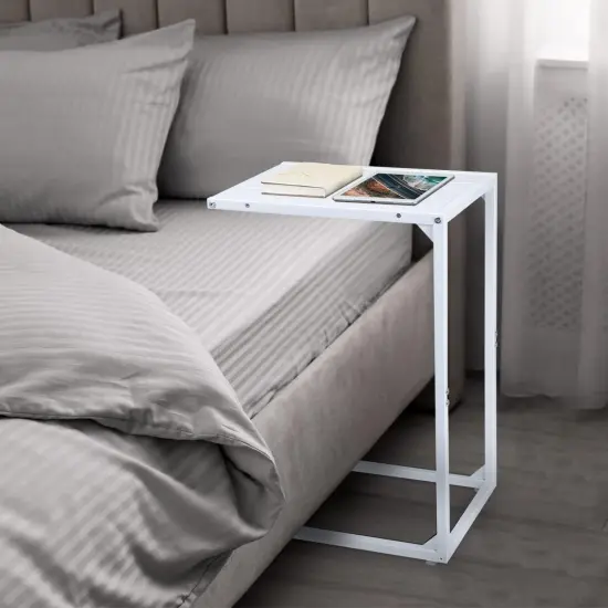 2PCS Snack Side Table C Shaped End Table {3}