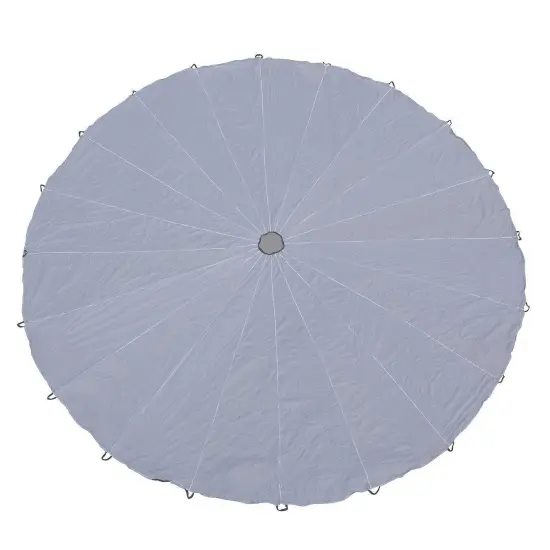 S&S Worldwide Color-Me 24' Diameter Play Parachute with 20 Handles for Group Play and Design. {1}