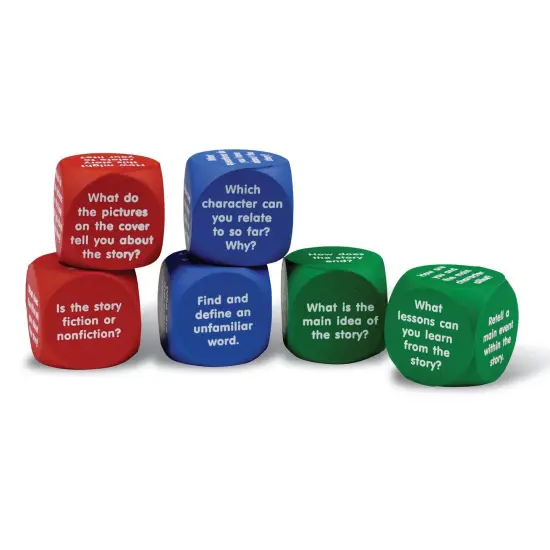 Reading Comprehension Cubes, 6/set {1}