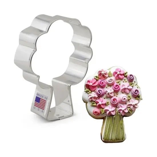 Ann Clark Apple Tree / Flower Bouquet Cookie Cutter {1}