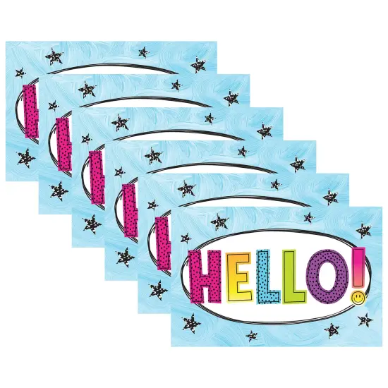 Brights 4Ever Hello Postcards, 30 Per Pack, 6 Packs {1}