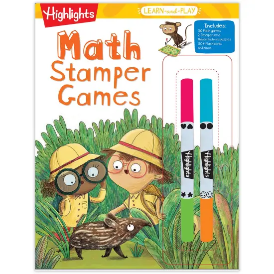 Learn-and-Play Math Stamper Games {1}