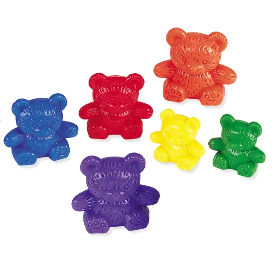 Three Bear Family&reg; Rainbow&trade; Counters, Set of 96 {2}
