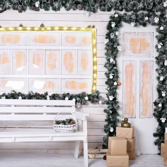 Northlight Flexible LED Outdoor Christmas Rope Light - Warm White - 100' Clear Wire {5}