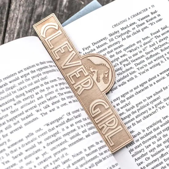 Bookmark - Clever Girl {3}