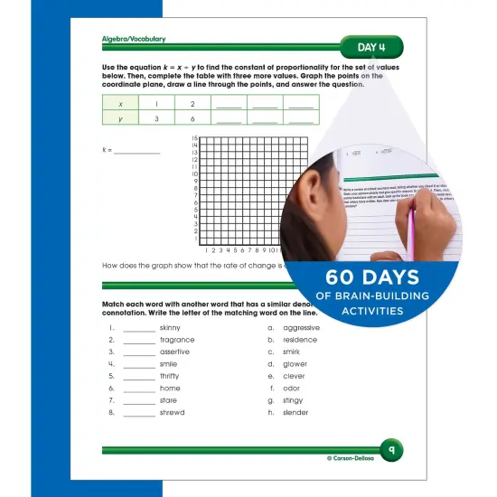 Summer Bridge Activities&reg; Workbook, Grade 7-8, Paperback {5}