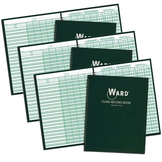 Class Record Book, 38 Name, 9-10 Week Periods, Pack of 3 {1}