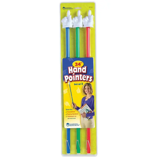 Hand Pointers, 24", Pack of 3 {1}