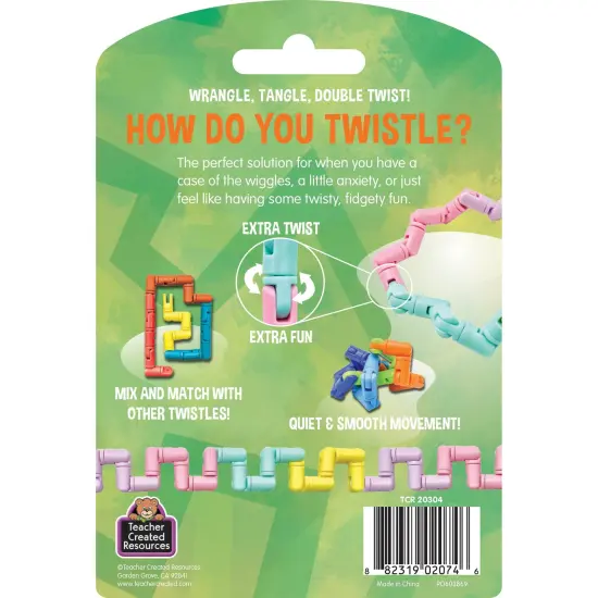 Twistle Double Twist, Cotton Candy, Pack of 3 {4}