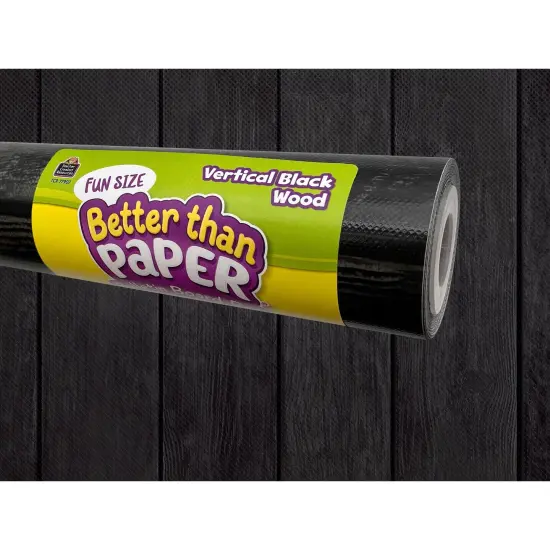 Fun Size Better Than Paper Bulletin Board Roll Vertical Black Wood, Pack of 2 {2}