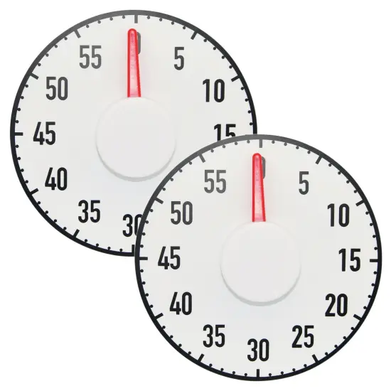 Magnetic Big Timer, 7.5", Pack of 2 {1}