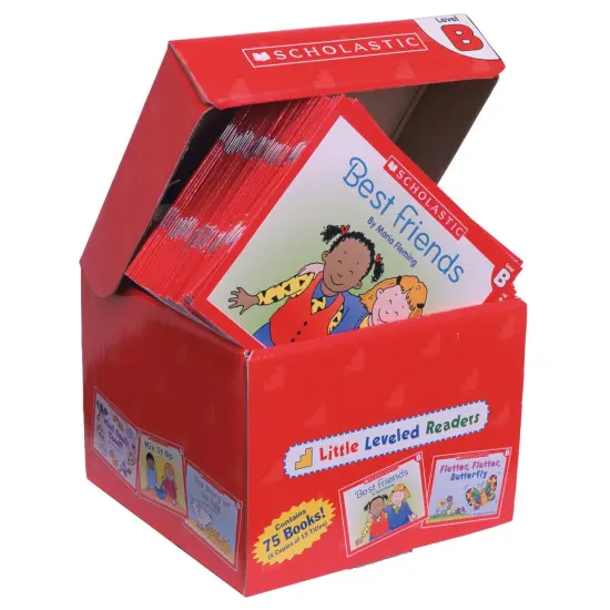 Little Leveled Readers Book: Level B Box Set, 5 Copies of 15 Titles {1}