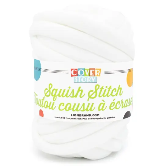 Lion Brand Cover Story Squish Stitch Yarn {2}