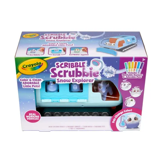 Scribble Scrubbie Pets Arctic Snow Explorer {3}