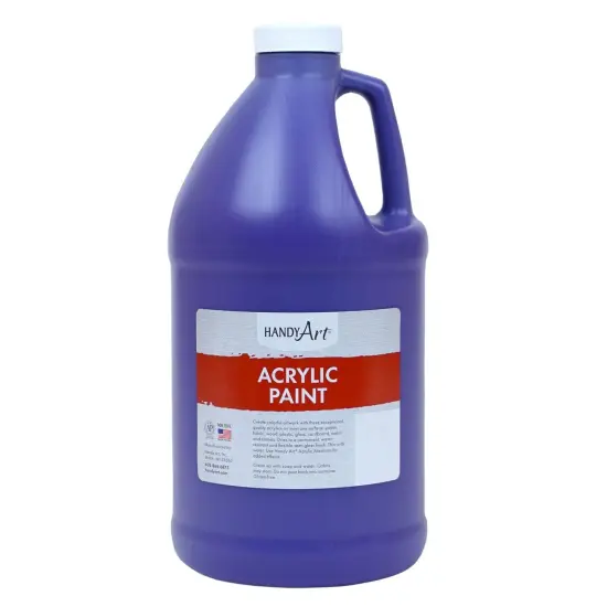 Acrylic Paint Half Gallon, Violet {1}