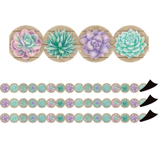 Rustic Bloom Magnetic Border, 24 Feet Per Pack, 3 Packs {1}