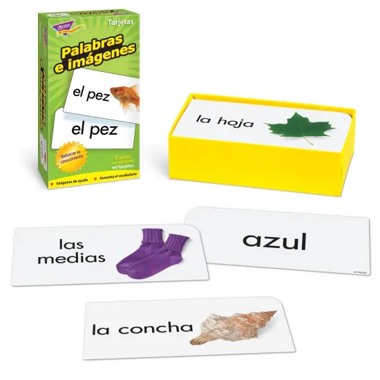 Palabras e im&aacute;genes (SP) Skill Drill Flash Cards, Pack of 3 {4}