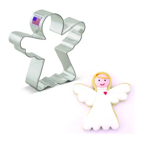 Ann Clark Angel with Wings Cookie Cutter, 3.75" {1}