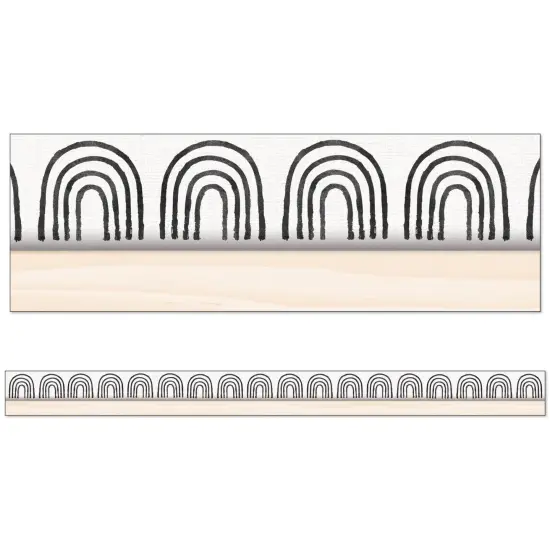 Creatively Inspired Rainbows Straight Borders, 36 Feet Per Pack, 6 Packs {2}