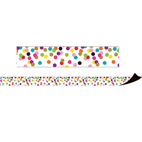 Confetti Magnetic Border, 24 Feet Per Pack, 3 Packs {2}